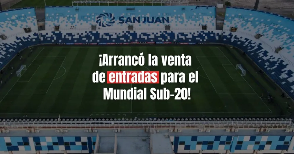 Mundial Sub-20: ya se pueden adquirir las entradas de forma online