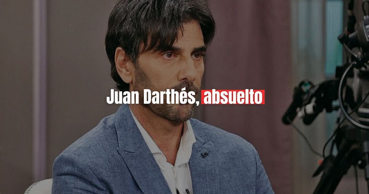 La Justicia absolvió a Juan Darthés, por falta de pruebas