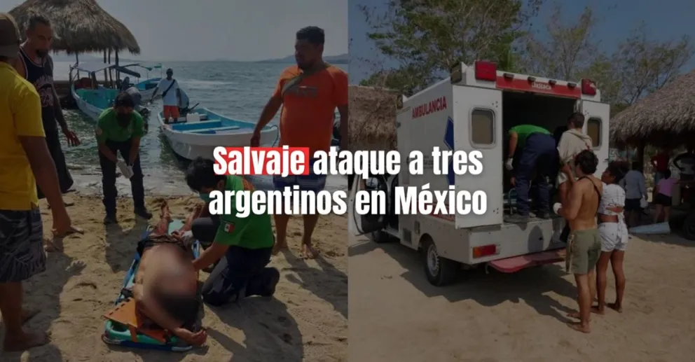 En México: tres argentinos fueron atacados a machetazos y por la espalda