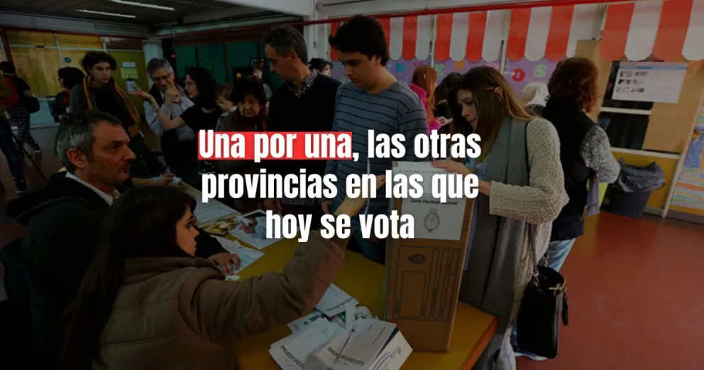 Además de San Juan, hoy se vota en La pampa, Tierra del Fuego y Salta