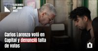 Elecciones en Capital: votó Carlos Lorenzo y destacó la jornada tranquila