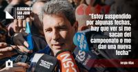 Sergio Uñac hizo una comparación deportiva con la suspensión de parte de las elecciones en San Juan