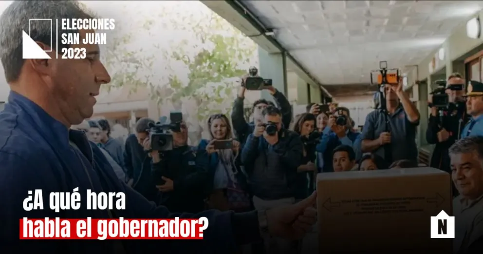 El gobernador dará una conferencia de prensa a las 22 horas 