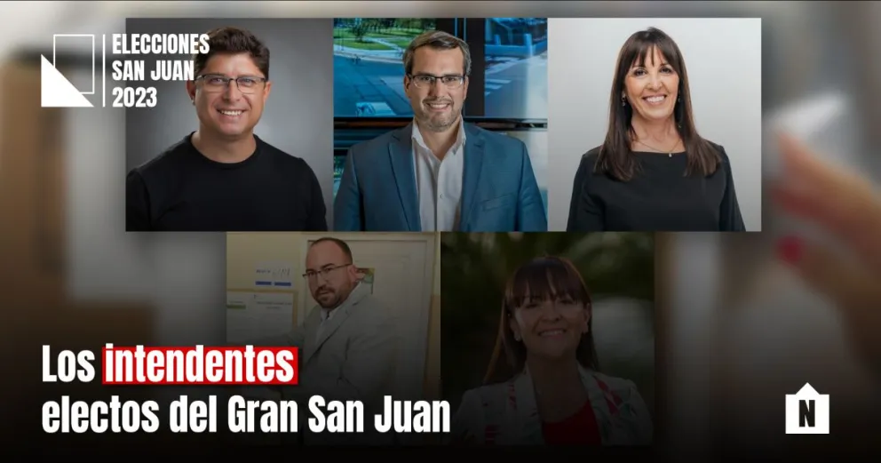 Gran San Juan: cuatro nuevos intendentes y uno reelecto