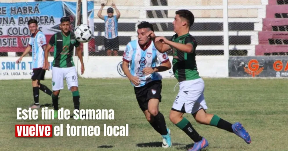 La Liga Sanjuanina de Fútbol programó la fecha 16° del torneo local