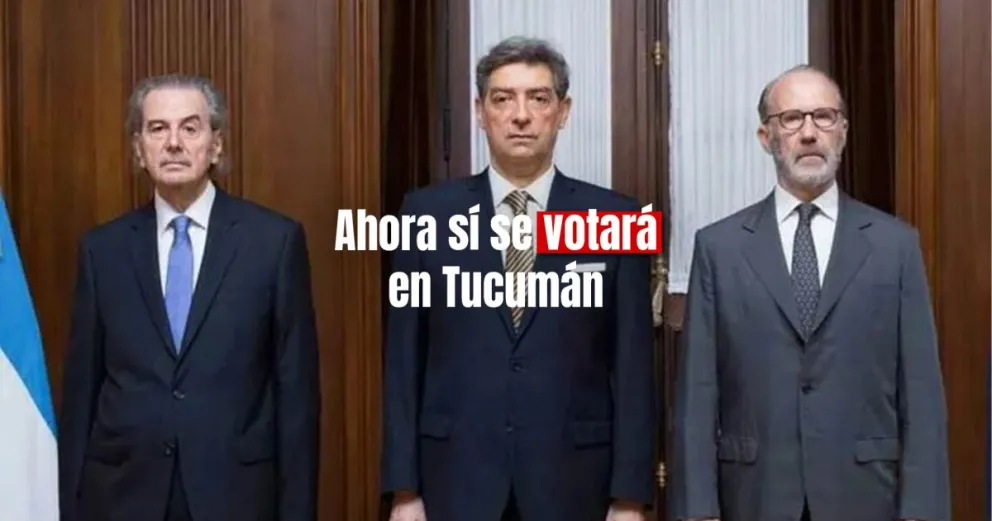 La Corte Suprema levantó la suspensión de las elecciones de Tucumán