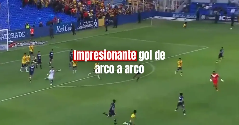 ¿Un gol de arco a arco es imposible? Mirá este video