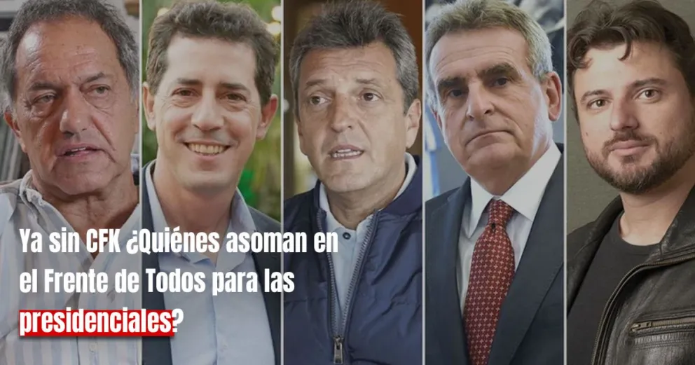 Los posibles candidatos del Frente de Todos tras el anuncio de CFK