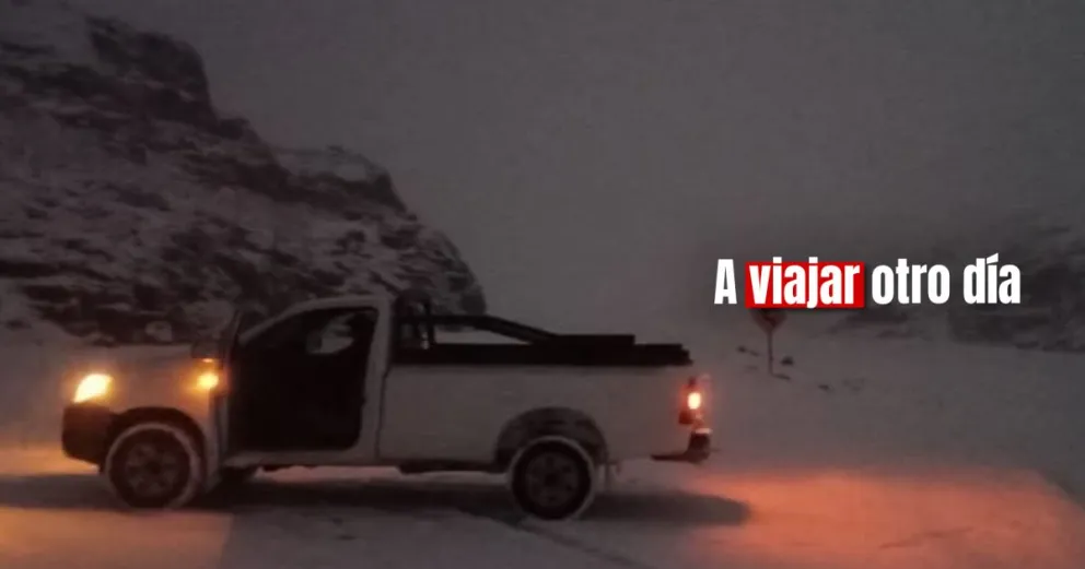 Vialidad Nacional cerró el Paso de Agua Negra por la nieve
