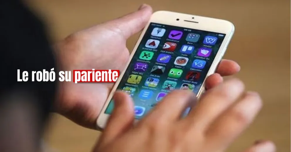 Un joven denunció que su primo le robó el celular 