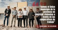 San Martin: la construcción de viviendas a través del trabajo de cooperativas