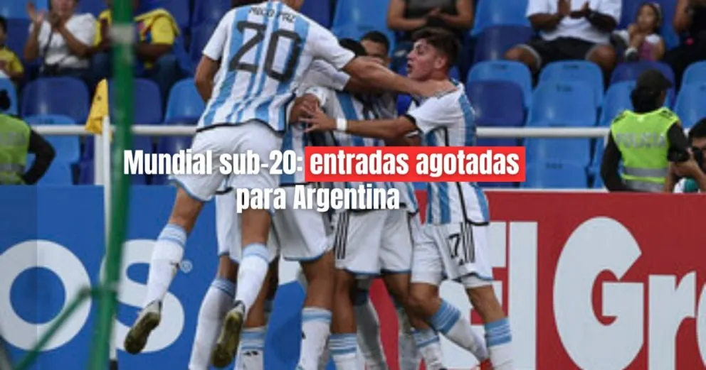 Mundial sub-20: Argentina vs. Nueva Zelanda en San Juan a estadio lleno
