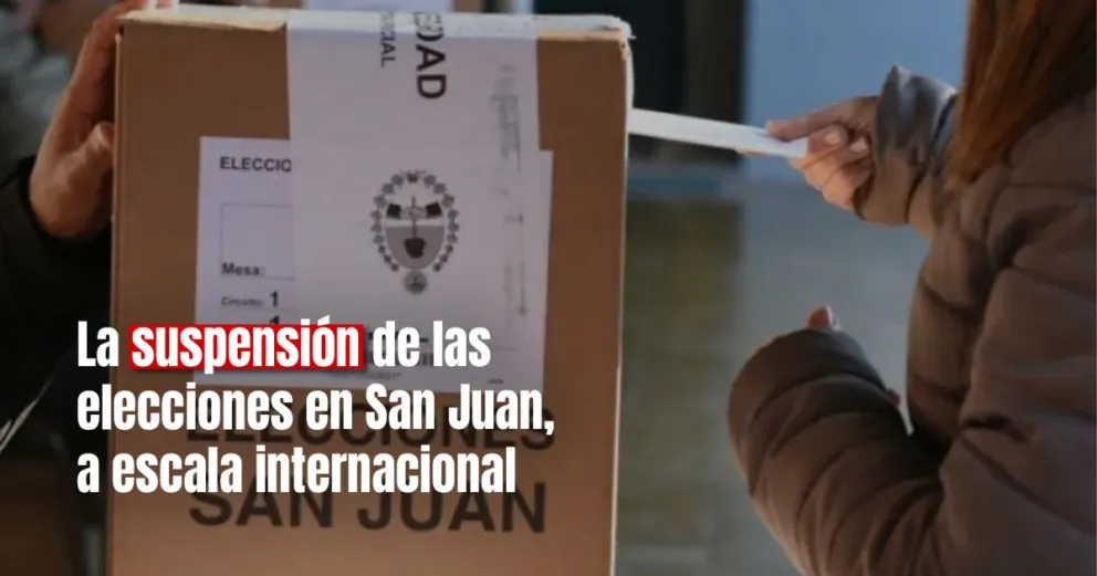Juristas internacionales cuestionaron la suspensión de las elecciones en San Juan
