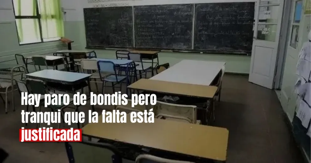 Confirmaron que pese al paro las clases son normales este viernes