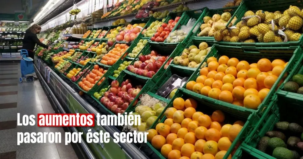 Las frutas y verduras llevan un alza de más de 180% interanual