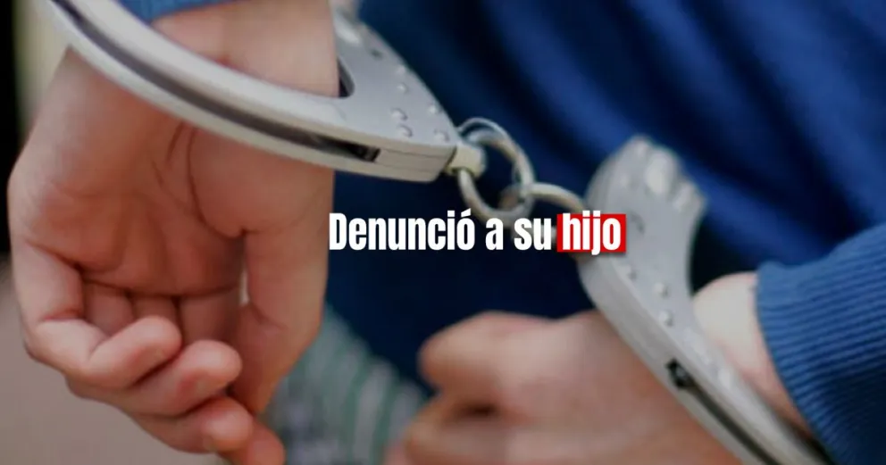 Policías detuvieron a un joven que enfrentó a su mamá 