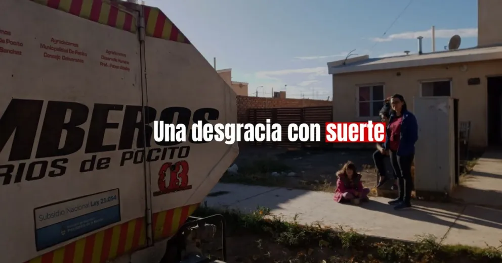 Una familia tuvo que ser auxiliada por una fuga de gas 