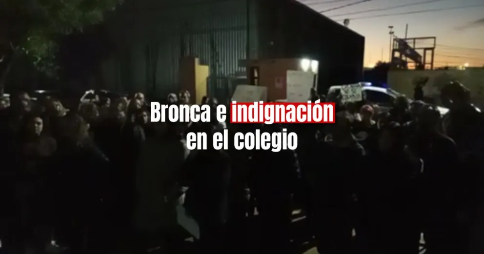 Alumnos de un colegio de Capital hicieron una sentada para reclamar por un presunto abuso sexual