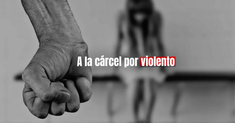 Un hombre fue condenado a prisión por golpear, insultar y escupir a su pareja 