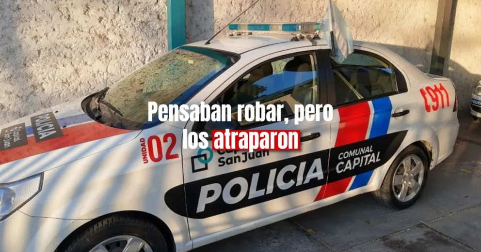 Dos ladrones fueron detenidos por robar en una casa de Rawson 