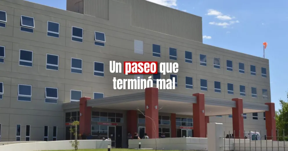 Un hombre volcó en su auto con su nieta 