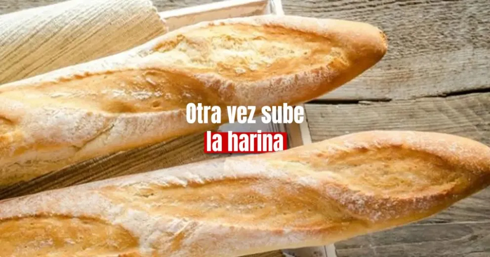 La Secretaría de Comercio informó que subió el precio de la harina 