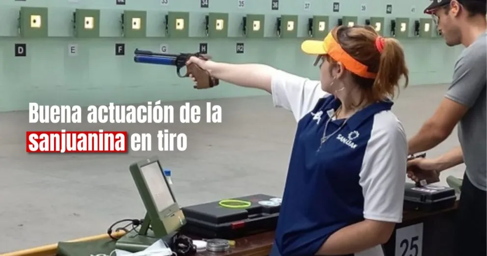 Lara Méndez presente en la Rioja en el torneo de tiro 