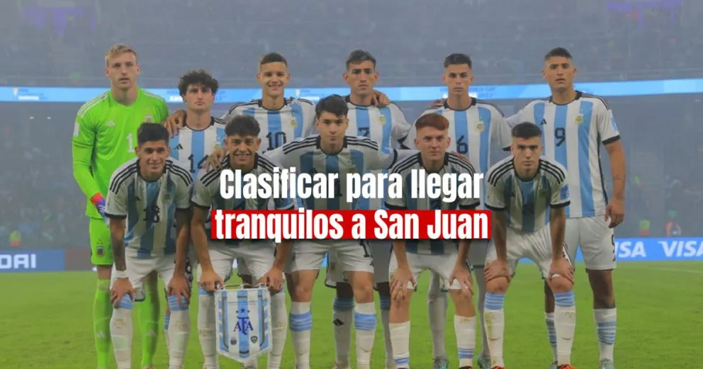 Antes de llegar a San Juan, la Sub 20 va por la clasificación