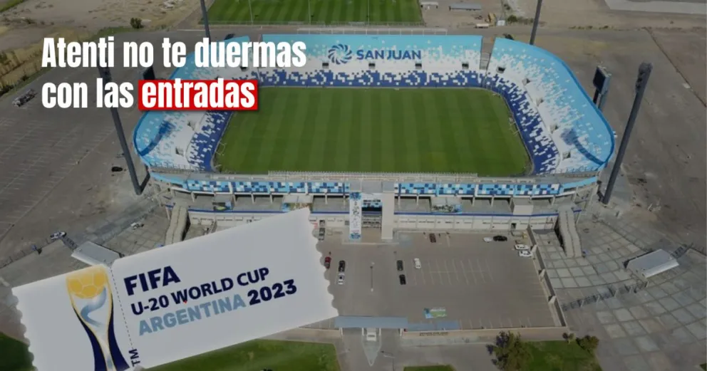 Pusieron a la venta un remanente de entradas para ver a la Selección Argentina en San Juan
