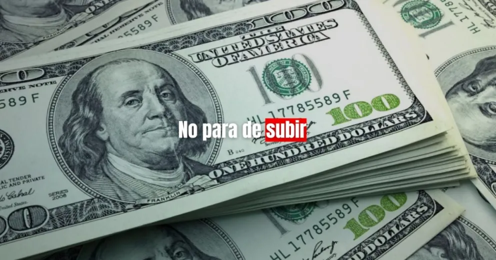 El dólar blue cerró este miércoles en alza ¿cuánto? 