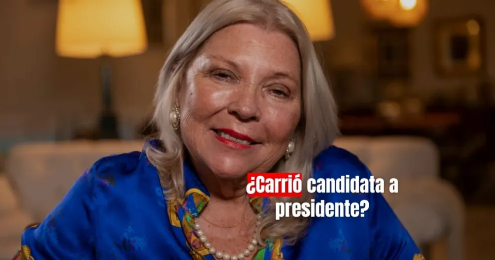 Elisa Carrió no se baja: ratificó su candidatura a presidente