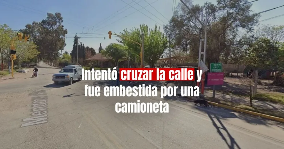 Una joven fue atropellada mientras cruzaba la calle 