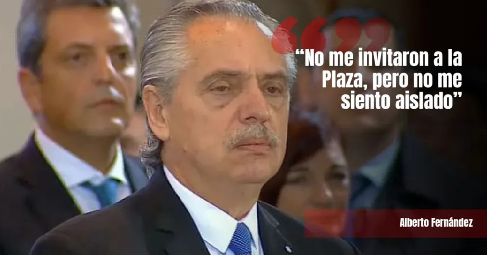 Alberto Fernández asistió a su último Tedeum como presidente