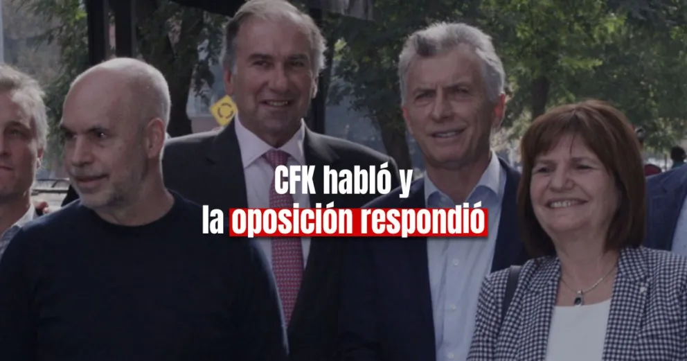Las reacciones de la oposición al discurso de CFK