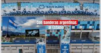 FIFA permitirá el ingreso con banderas argentinas al Estadio Bicentenario