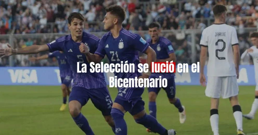 Argentina ganó y por goleada 