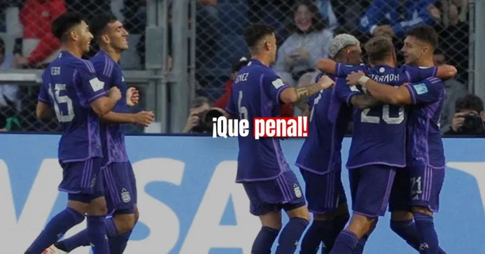 Así fue el penal de Argentina en el Bicentenario 