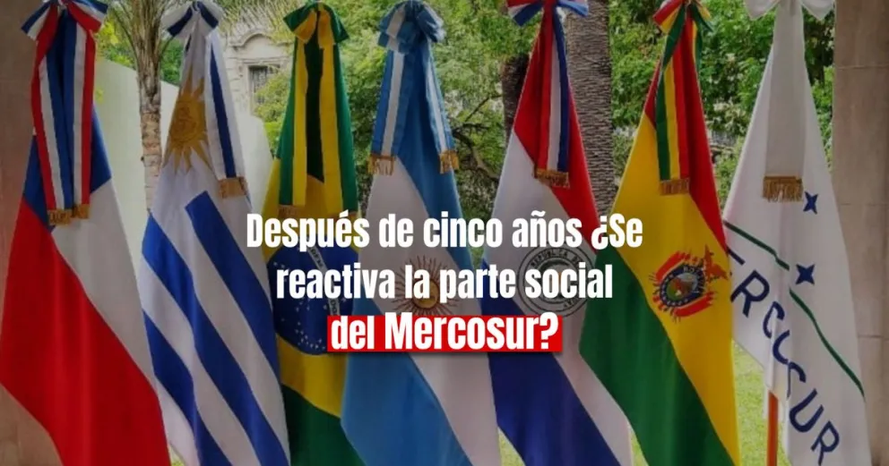 Relanzarán la Cumbre Social del Mercosur 