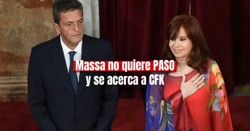 Massa presiona para que haya un solo candidato en Frente de Todos 