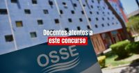 Concurso escolar OSSE: siguen las inscripciones abiertas para docentes de toda la provincia