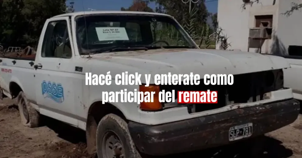 La Caja de Acción Social rematará autos de OSSE 