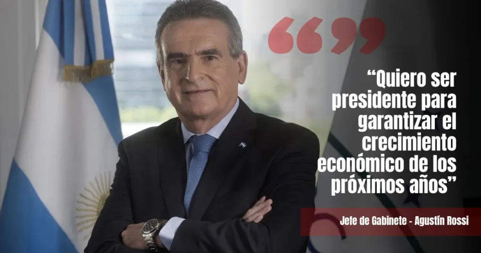 El jefe de Gabinete lanzó su precandidatura a presidente 