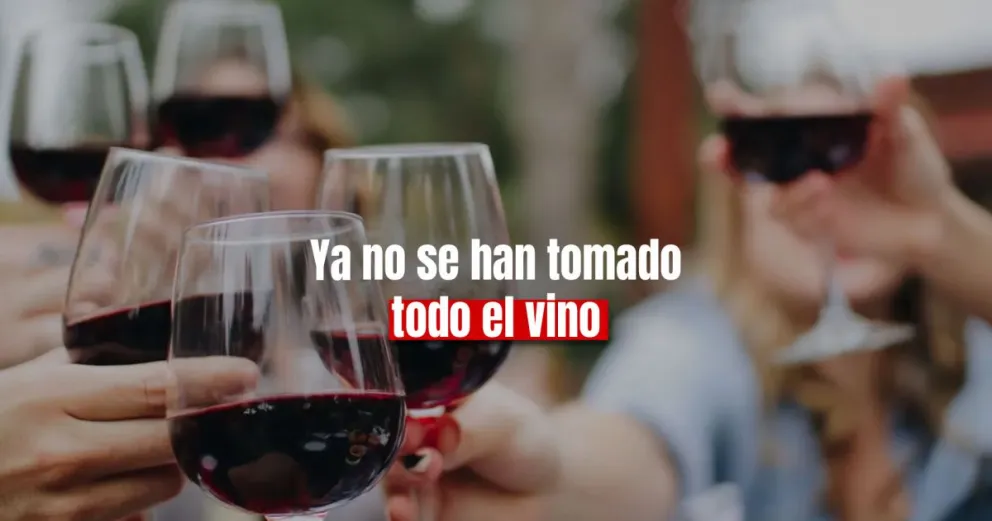 Cayó el consumo de vino en todo el país