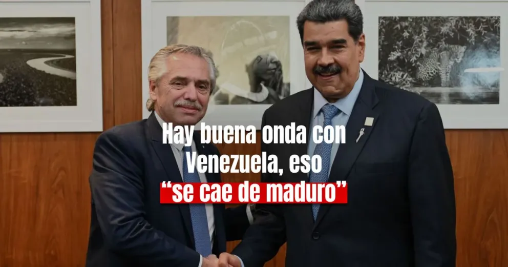 Alberto Fernández se reunió con Maduro y pidió que levanten el bloqueo a Venezuela