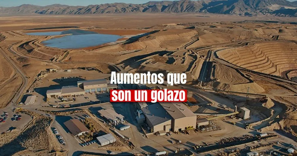 Trabajadores de Veladero y Gualcamayo acordaron un aumento salarial 