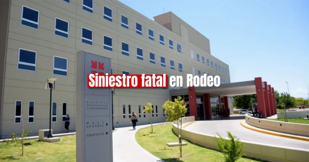 Una motociclista falleció en un siniestro vial en Rodeo