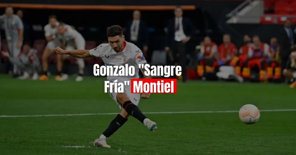 Montiel consagró campeón al Sevilla pateando el último penal