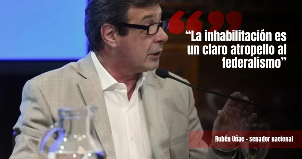 Rubén Uñac cuestionó el fallo de la Corte Suprema sobre la candidatura de su hermano