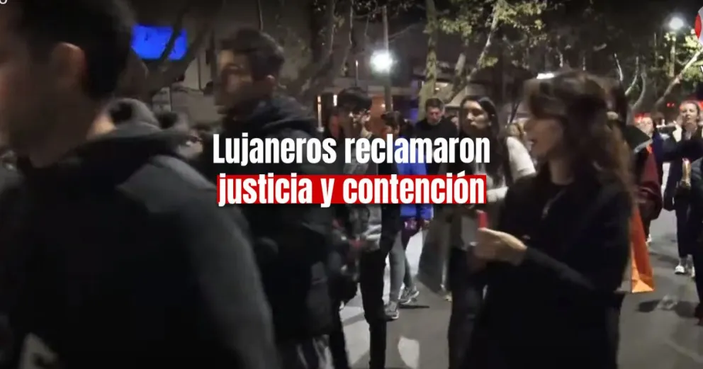 Ex alumnos, familiares y alumnos del Colegio Luján realizaron una marcha 