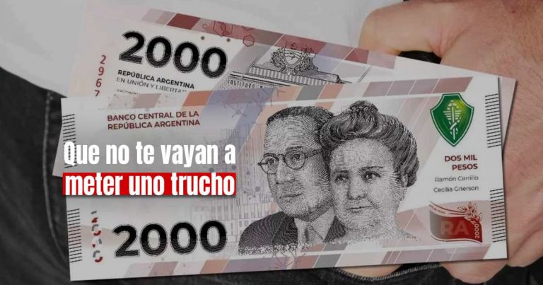 Cómo Detectar Billetes De 2000 Falsos Conocé Los Tips De Seguridad A Tener En Cuenta 5977